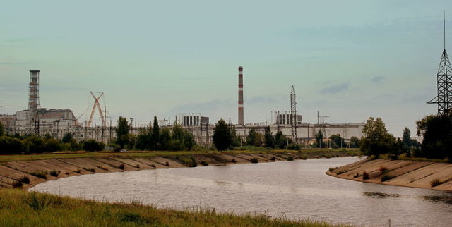 The Chernobyl nuclear power plant. Author: calflier001 CC BY-SA 2.0