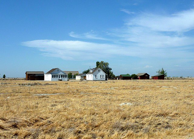 Colonel Allensworth State Historic Park, Allensworth, California, USA – Author: Bobak Ha’Eri – CC BY 3.0