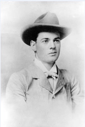 Herbert Hoover, aged 23; taken in Perth, 1898