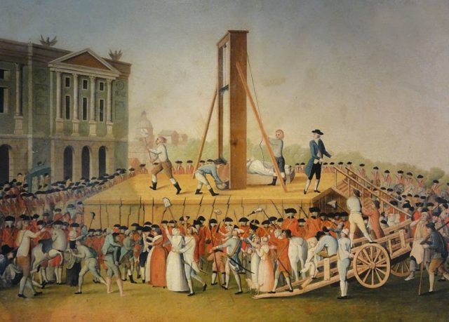 Marie Antoinette’s execution