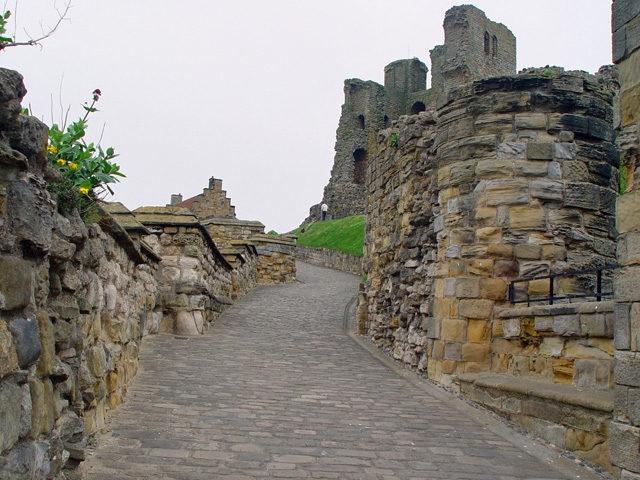 The path to the castle/ Author: Peter Church – CC BY-SA 2.0