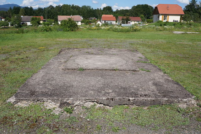 The extraction shaft today. Author: Bourgeois.A CC BY-SA 3.0