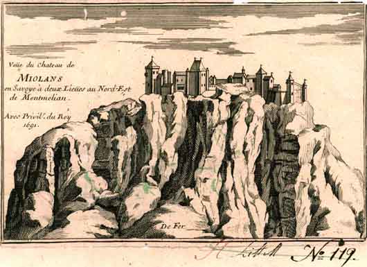 The Fort in 1692. Author: Unknown Public Domain