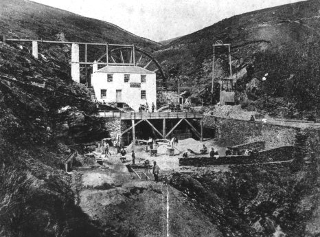 The Snaefell Mine 1900. Author: Unknown – Manx National Heritage Public Domain