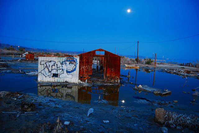 Bombay Beach at Salton Sea. Author: Matthew Dillon – CC BY 2.0