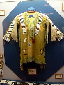 Cheyenne hide shirt. Author: Wolfgang Sauber CC BY-SA 3.0