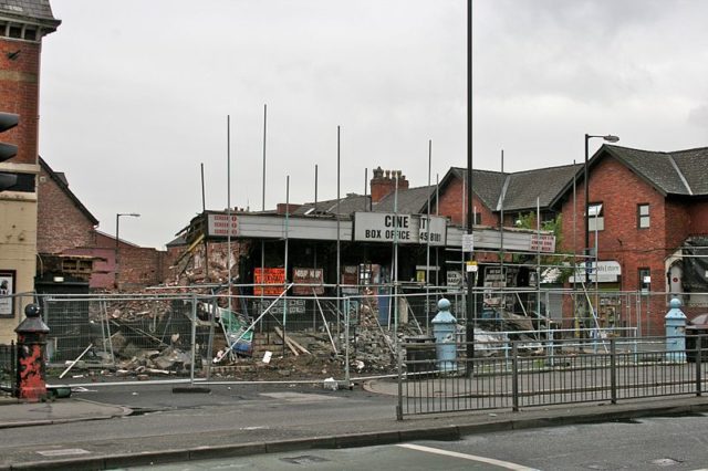 Cine City demolished/ Author: Mike Peel CC BY-SA 4.0