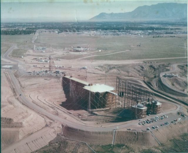 The platform from afar. Author: USAF