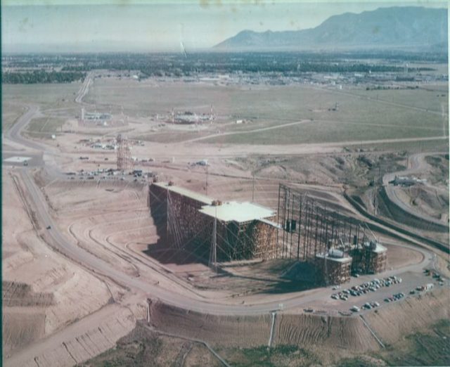 The platform from afar. Author: USAF