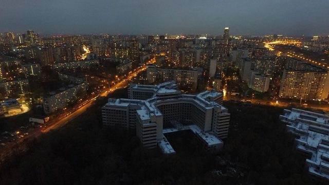 The vast abandoned hospital complex/ Author: Artem Svetlov CC BY 2.0