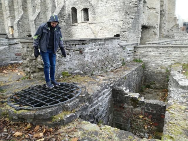 The well and storage cellars