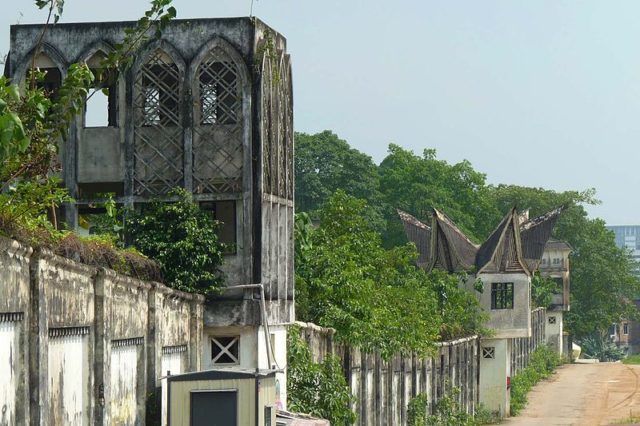 The west wall of Pudu Prison/ Author: Cmglee CC BY-SA 3.0