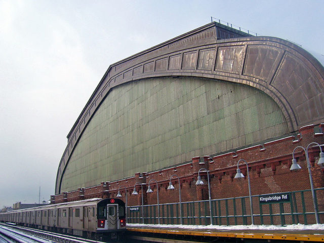 View from the subway station. Author: Daniel Case CC BY 2.0