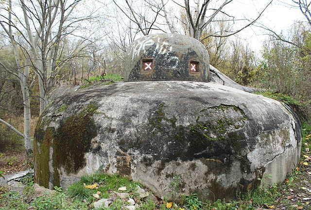 B-S 13 Stoh infantry casemate, Bratislava, Slovakia. Author: Harold – CC BY-SA 3.0