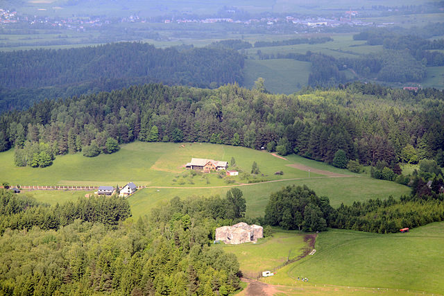 N-D-S 73 Jeřáb, part of fortress Dobrošov near the town of Náchod, eastern Bohemia, Czech Republic