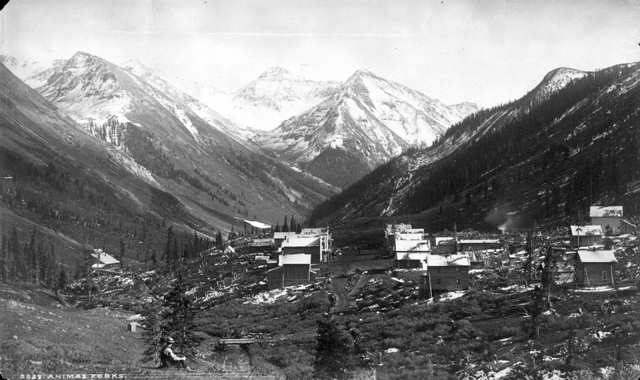 Animas Forks around 1878.