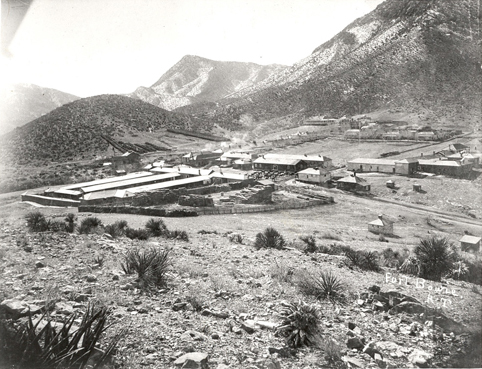 Fort Bowie in 1893. Author: Sherman, James E; Barbara H. Sherman