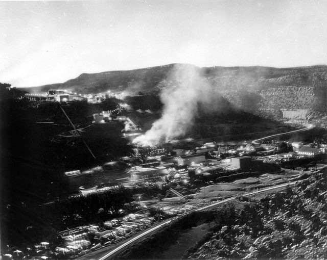 General view of Uravan Mill.