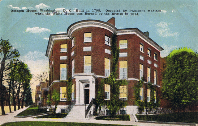 Postcard of Octagon House