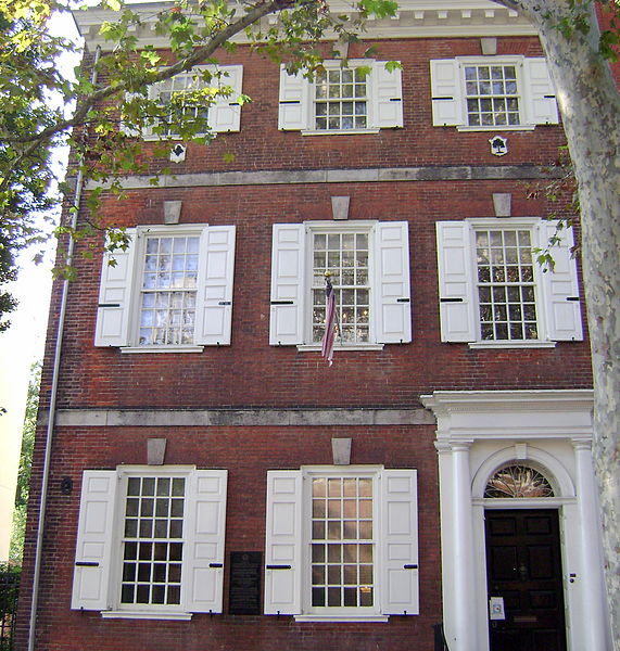 Powel House different angle. Author: Wiki Takes Philadelphia CC BY-SA 3.0