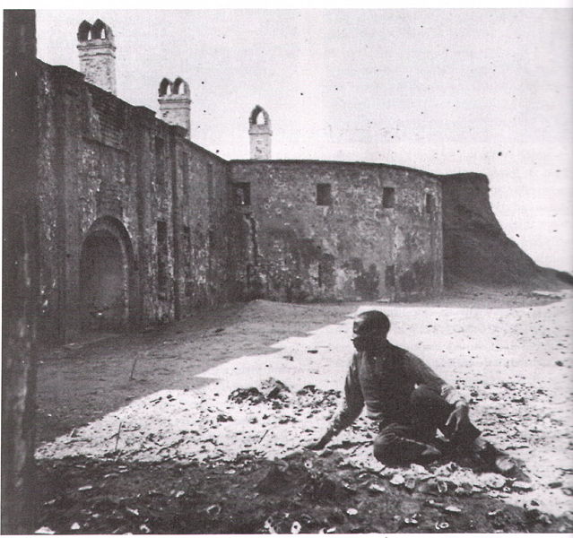 The castle in 1861. Author: South Carolina Historical Society Public Domain