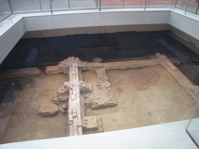 The kitchen foundations of Washington’s house. Author: Ziko van Dijk CC BY-SA 3.0