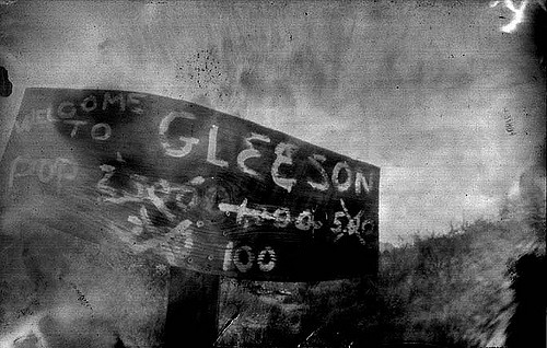 Welcome to Gleeson. Author: Kristy Hom CC BY 2.0