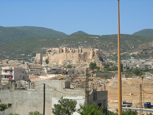 A view of the castle from distance
