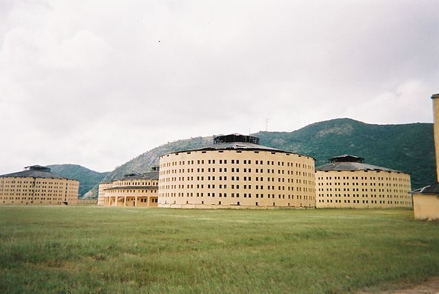 The prison “Presidio Modelo” on the island Isla de la Juventud, Cuba.