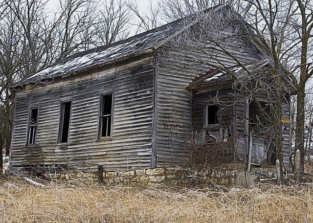 Abandoned building. Author: Patrick Emerson CC BY-ND 2.0