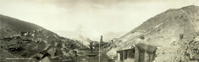 Old panorama of Jerome/ Author: West Coast Art Co