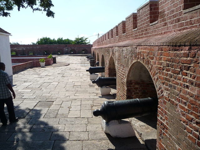 Part of Fort Charles. Author: Raychristofer – CC BY-SA 4.0