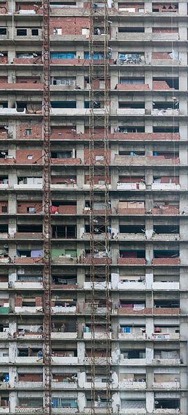 The balconies of the skyscrapers. Author: The Photographer – CC0