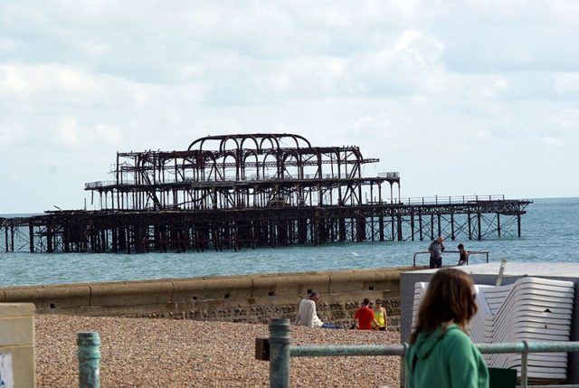 The pier today. Author: Txllxt TxllxT CC BY-SA 4.0