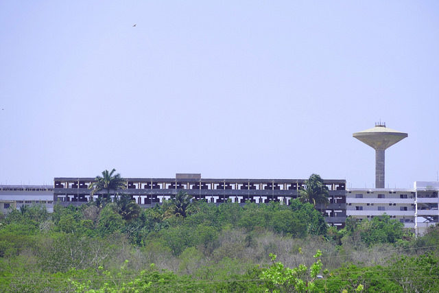 Nuclear City at Juragua Nuclear Power Plant – Author: Maxence – CC BY 2.0