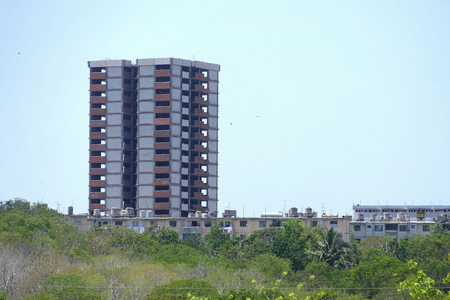 Nuclear City at Juragua Nuclear Power Plant – Author: Maxence – CC BY 2.0