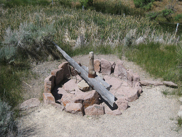 Stone arrastra, earliest remains at Old Iron Town – Author: The Greater Southwestern Exploration Company – CC BY 2.0