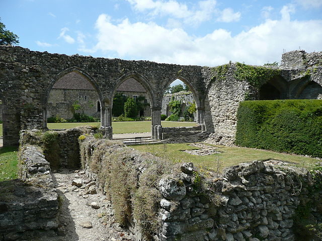 The interior of the chapter house