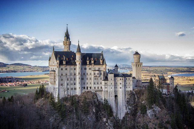 Completed in 1886, the palace is Disney’s Sleeping Beauty Castle. Rob Faulkner CC BY-NC 2.0