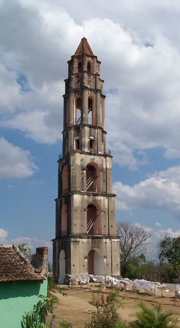 Tower at Manaca Ignaza, Valle de los Ingenios, Cuba