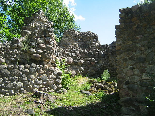 Southeastern tower from inside