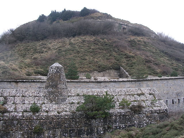 Back of the fort