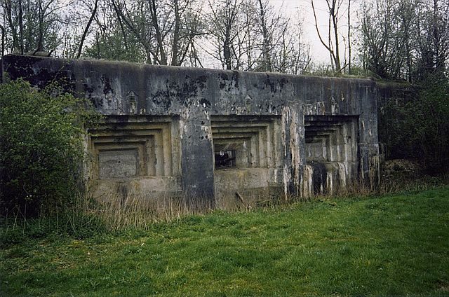 “Maastricht 2” one of Fort Eben-Emael’s casemates/ Author: Scargill – CC BY-SA 3.0