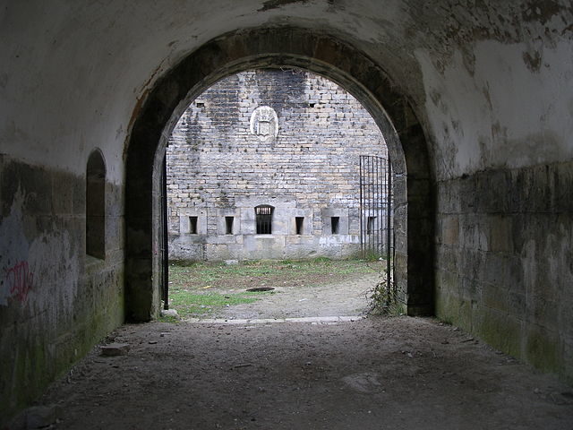 Entrance tunnel to the fort of San Cristóbal