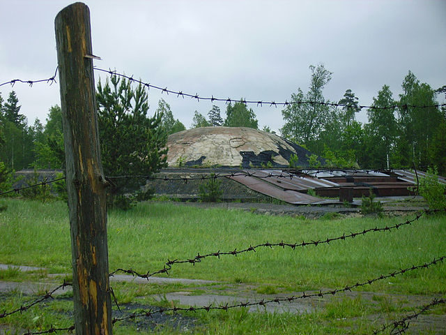 Dome covering missiles shaft