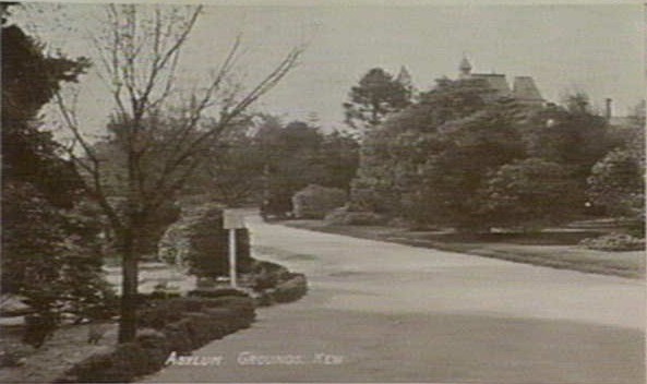 The asylum circa 1890.