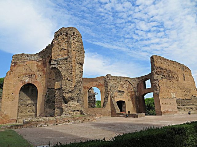 The baths in ruin. Author: Mister No – CC BY 3.0