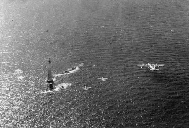 The fourth lighthouse, photo from WWII.