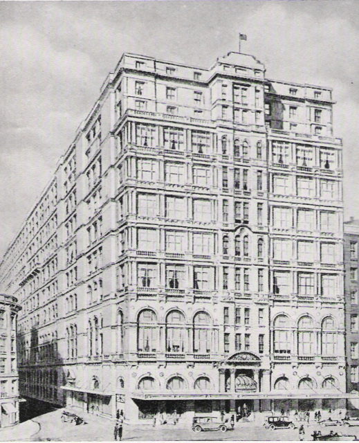 The hotel in 1932.