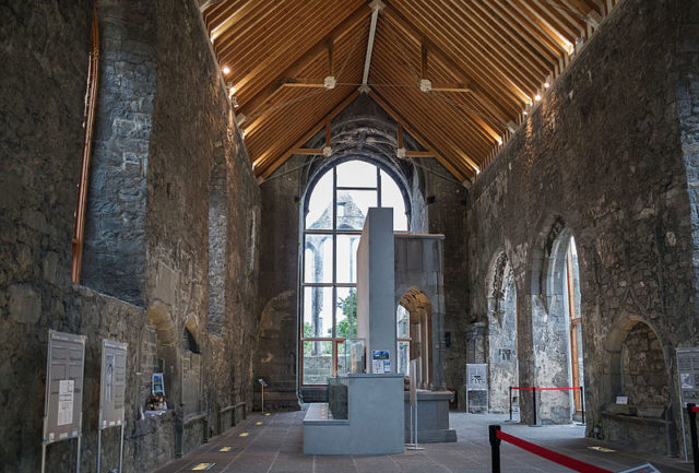 The nave’s new roof. Author: Andreas F. Borchert – CC BY-SA 4.0